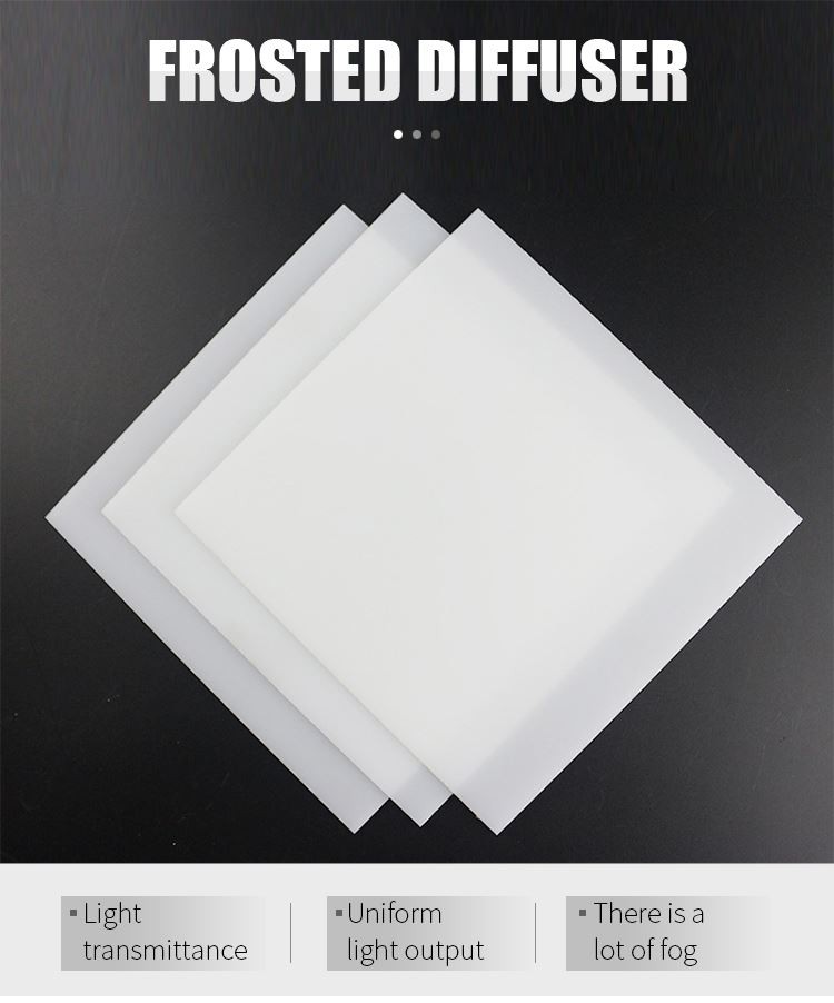 LED diffuser sheet