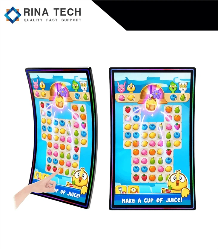 Извити екрани за залагане