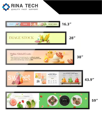 LCD бар на супермаркета LCD бар