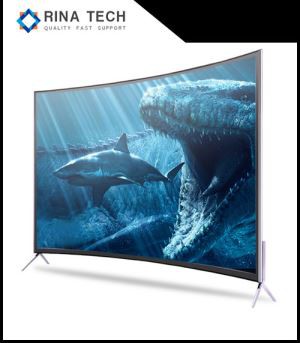 55 инчов 4K крива телевизор