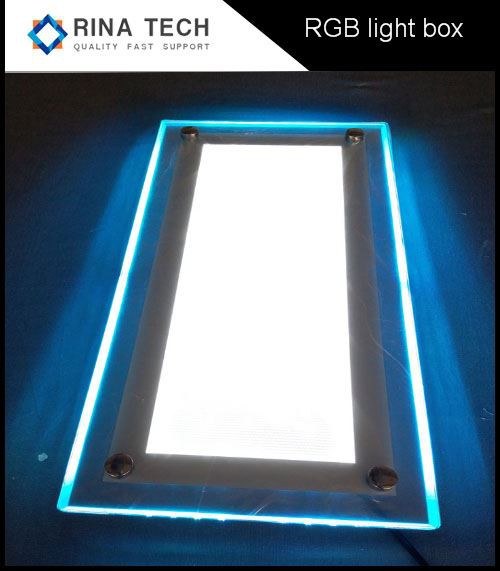 Acrylic Crystal RGB Light Box