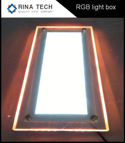 Acrylic Crystal RGB Light Box