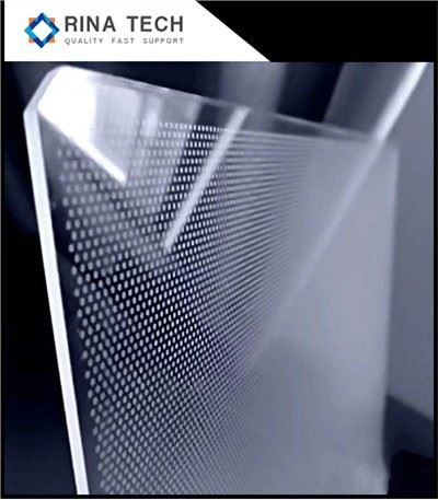 Lightguide за рекламна машина