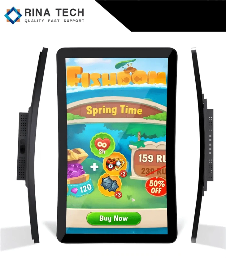 Curved Betting Screens